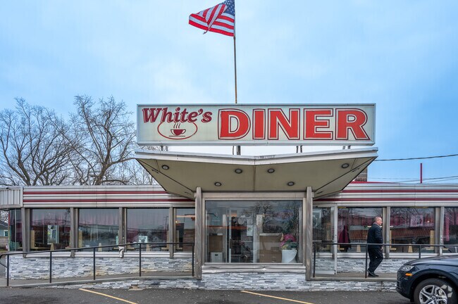 White's Diner is a staple of North Bridgeport, offering tasty food and friendly service.