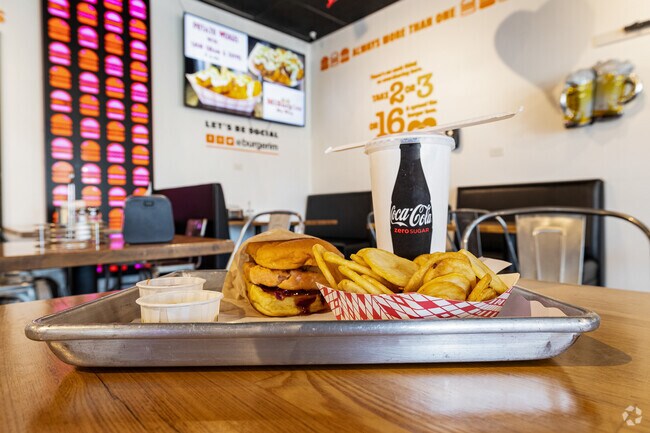 Grab a bite at Mi Burger near Valley Oak, Stockton.