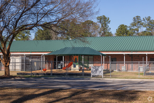 J.K. Gourdin Elementary School in Saint Stephen has a great playground for kids.