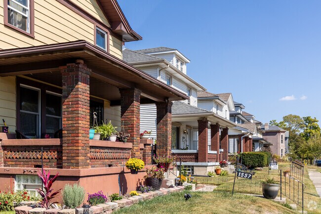 Rows of quality, well built homes in Wolf Creek.
