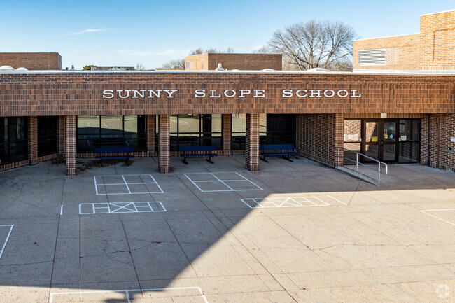 Sunny Slope Elementary serves approximately 430 students.