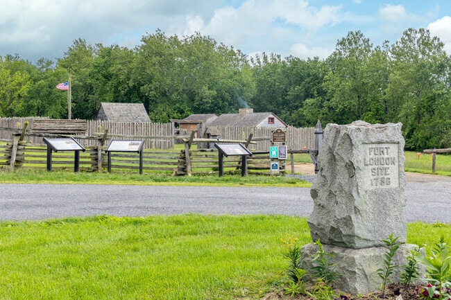 Fort Loudon is named after a military installation built to protect English settlers during the French and Indian War.