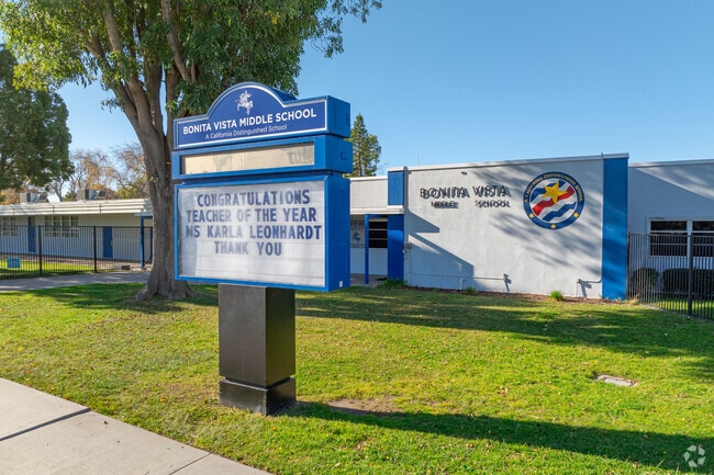 The heart of education beats strong at Bonita Vista Middle School.