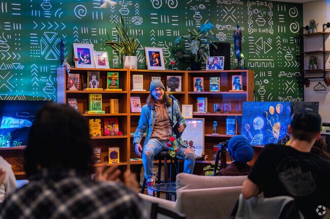 Immerse yourself in words and wine at open mic night at The Concrete Rose in Conestoga heights.