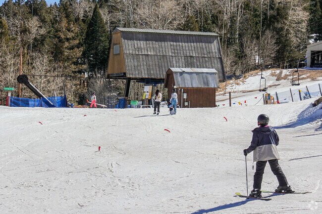 The Pajarito Ski area is a favorite getaway near Los Alamos.