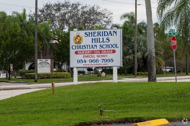 Sheridan Hills Christian School Signage.