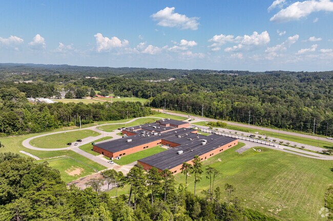 Carter Elementary School sits on a beautiful piece of land in Strawberry Plains.