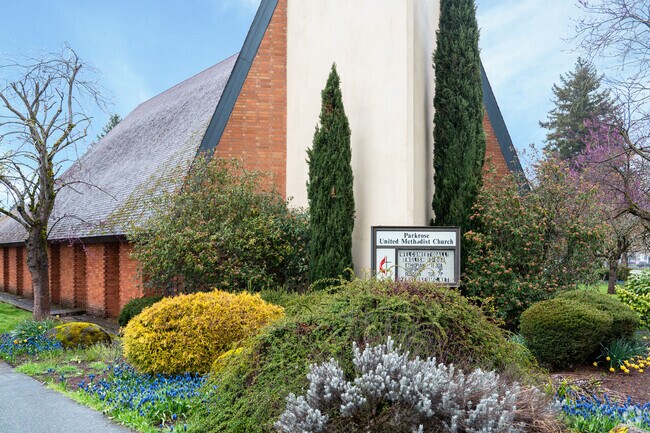 Many different churches can be found throughout the Parkrose Heights Neighborhood.