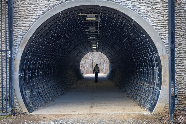 Gunpowder Falls State Park offers long quiet trails along the Gunpowder River.