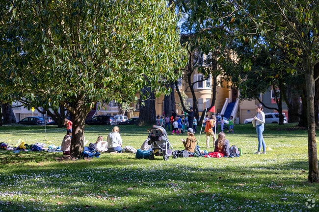 Families spend a joyful day in the Panhandle, a favorite area near Lone Mountain.