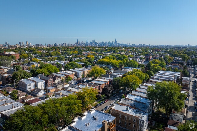 Saint Ben's is a peaceful residential neighborhood in Chicago.