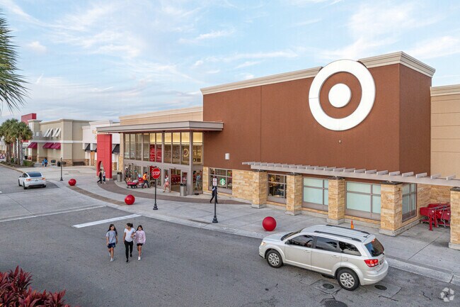 Major chain stores like Target are near Crane Landing.