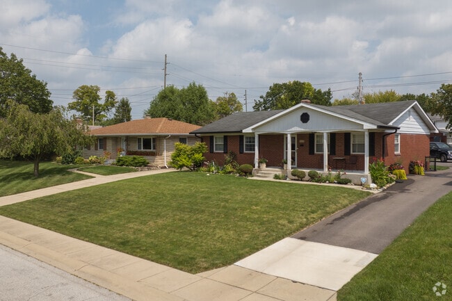 Some ranch-style homes in Eastside have Greek Revival influences.
