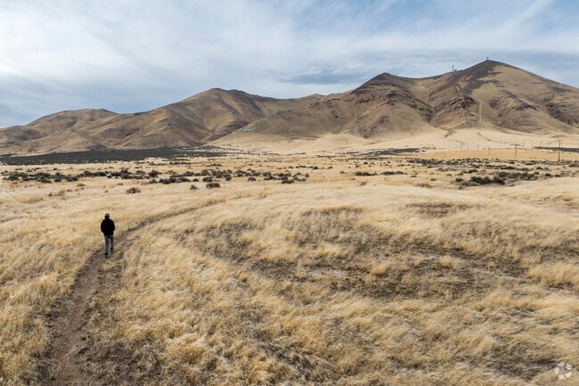 The Winnemucca Mountain Trailhead offers undeveloped terrain for its residents to hike year-round.