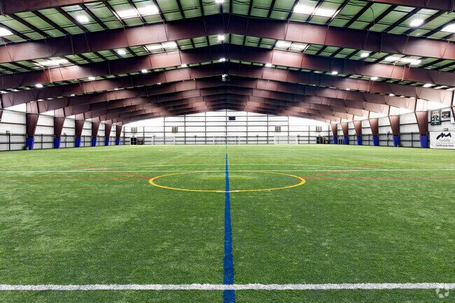 The Foothills Sports Arena at Schaefer Park offers athletic leagues in soccer and more.