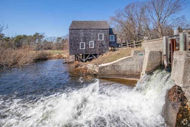 The nearby historical Nicoll Grist Mill was recently refurbished to its original appearance.