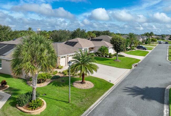 Village of Fernandina is always bright with manicured lawns and palm trees.