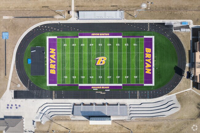 The Bryan Golden Bears fill the seats for Friday night home games.