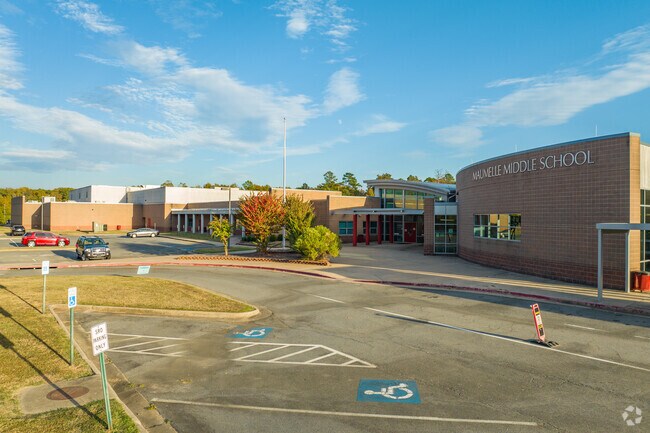 Maumelle Middle School educates around 612 students.