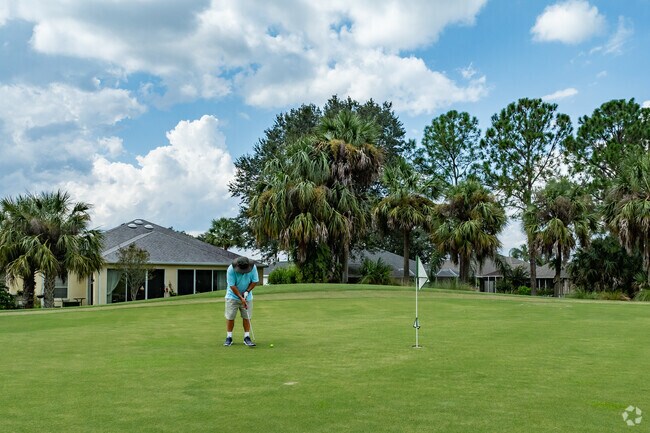 Village of Glenbrook residents love easy access to El Santiago Executive Golf Course.