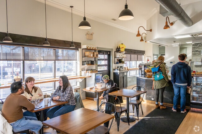 Borealis Coffee Company in Riverside is perfect for catching up with friends over a coffee.