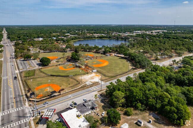 Downey Park Spanning Nearly 50 Acres and Centered Around Lake Downey