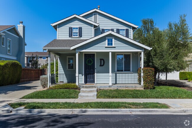 The Garin Ranch neighborhood offers single and two-story homes.