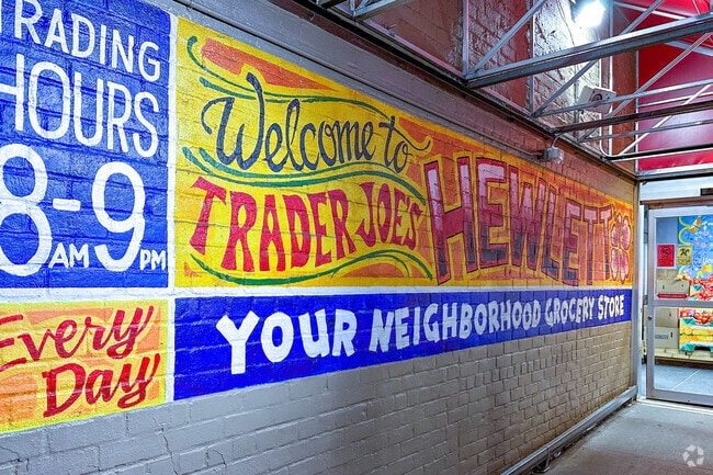 Trader Joe's has become the neighborhood grocery store for Hewlett Neck residents.