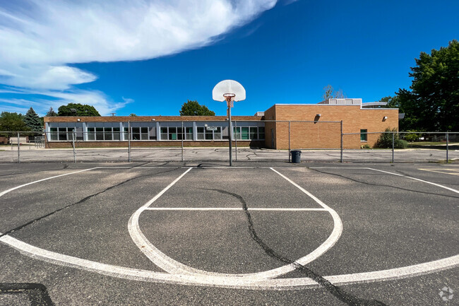 Student athletic area at Arno Elementary.
