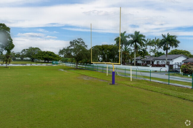 The Gateway Christian School football field.