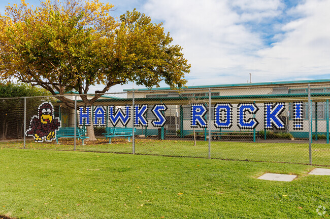 Halldale Elementary School, Hawks Rock!