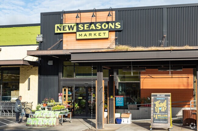 Exterior of New Seasons Market in Boise, Oregon.