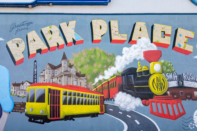 Park Place is an urban residential neighborhood just 2 miles north of downtown Norfolk.