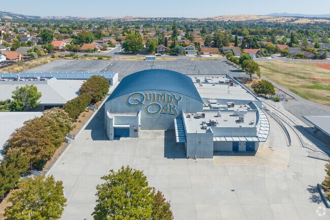 Quimby Oak Middle School in Hidden Glen, San Jose, California.