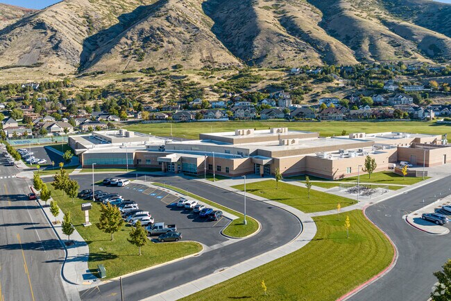 Springville Junior High School near Little Rock Canyon combines academic programs with convenient neighborhood access.