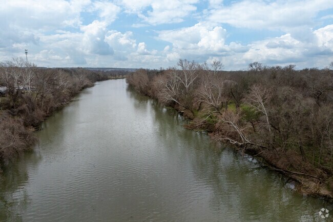 The Colorado River runs right through Bastrop.