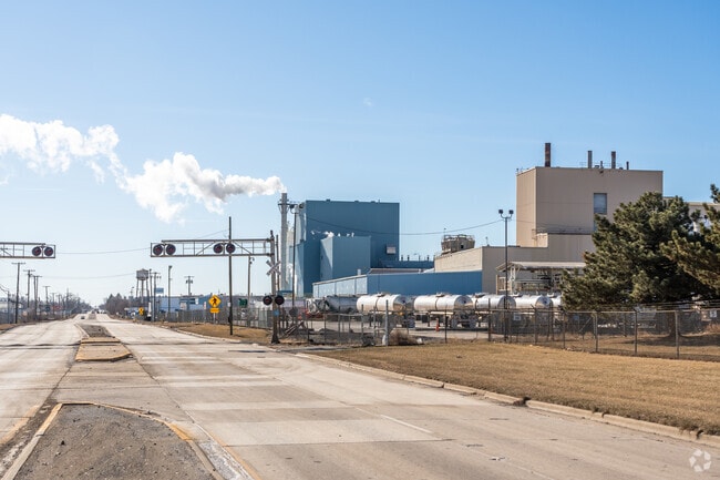 Chicago Heights is home to many industrial manufacturing facilities like Solvay.