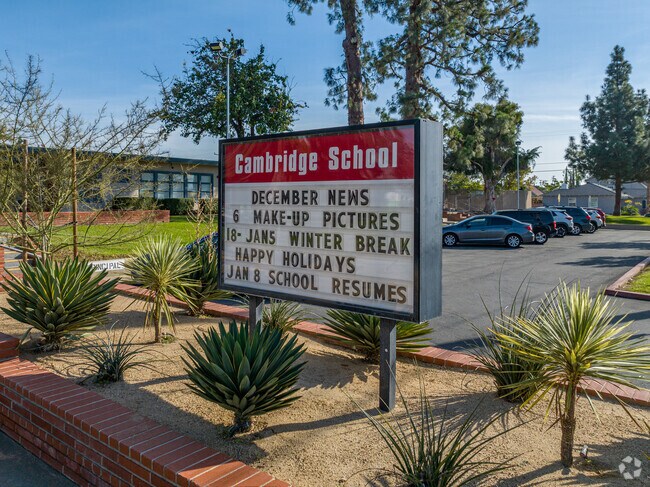 Cambridge Elementary School is well known in the community.