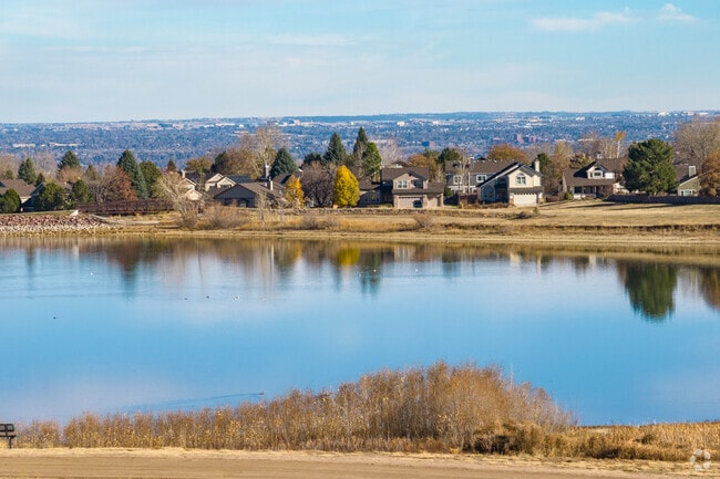 Robert A. Easton Regional Park’s lake, near Summit Ridge at West Meadows, provides fishing opportunities.