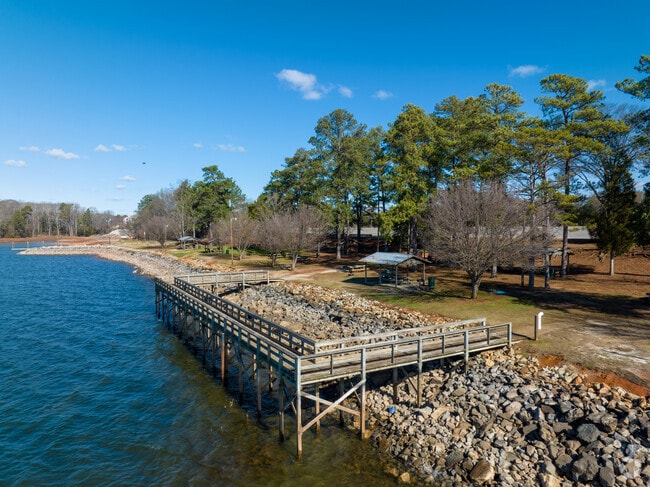 Fishing Pier on Lake Murray