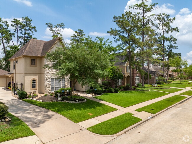 Multi-million dollar homes in Cypress showcase exquisite architectural designs.