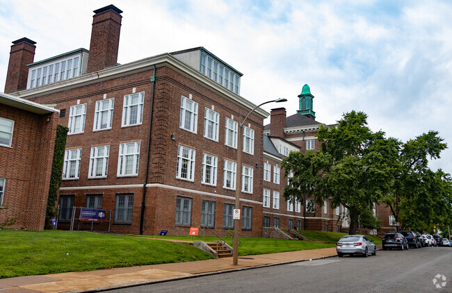 Sumner High School alt view in The Ville.