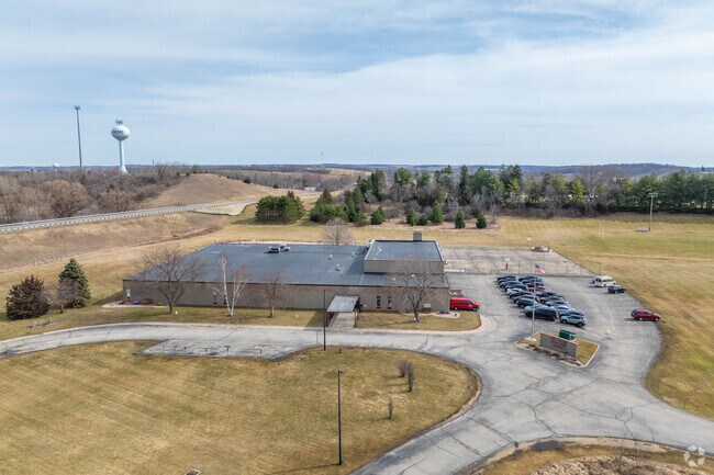 John Hustis Elementary School has a nice campus.