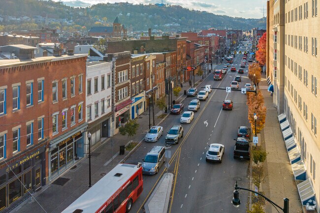 East Carson street of Southside Flats is always bustling with residents jumping between bars.