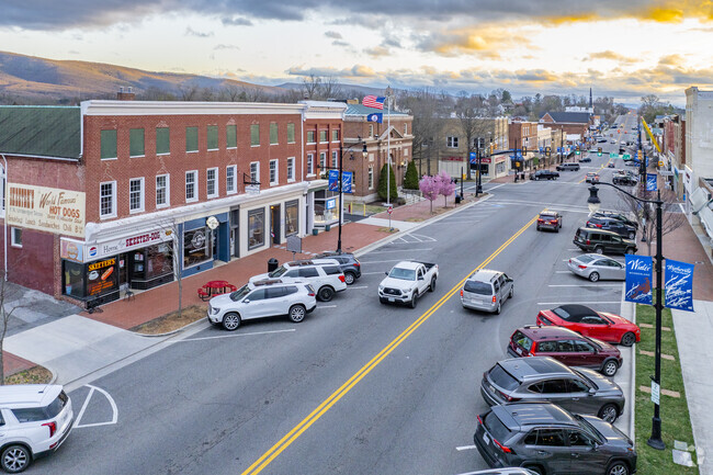 The main drag in Wytheville has a historic feel and plenty of shopping and dining.