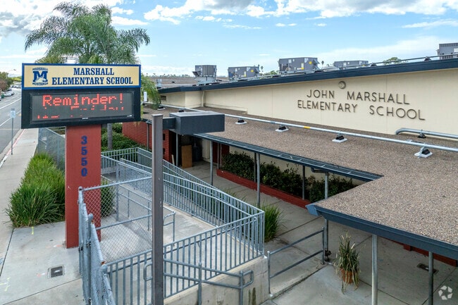 John Marshall Elementary, located in the heart of the community.