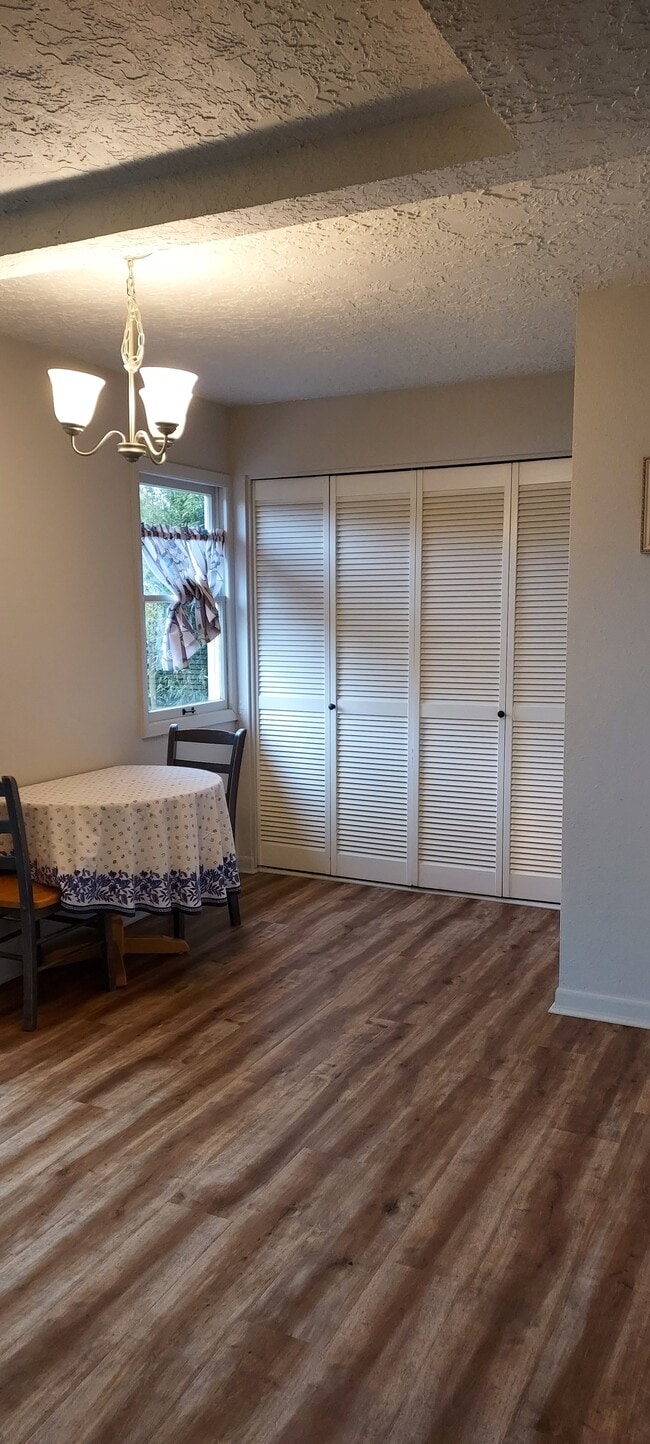 Dining area (not shown patio door to the deck and backyard)