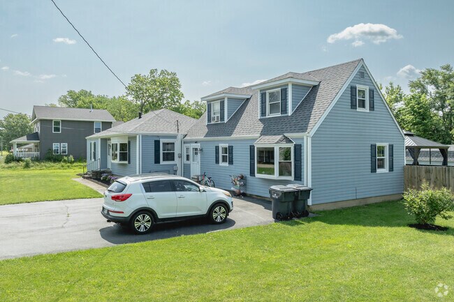 In town, Royerton homes are closer to each other but still have good-sized yards.