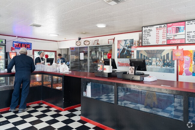 Meche's Donut King is a favorite local spot in Evangeline.