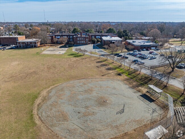 Melvin C. Swann Jr Middle School serves almost 600 students in the Greensboro area.